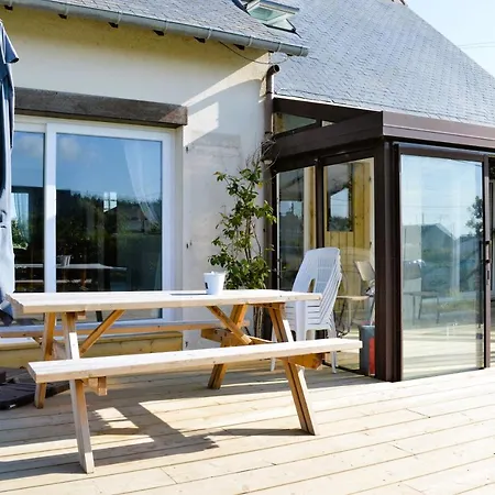La maison penchée, avec jardin à 50m de la plage Asnelles Extérieur photo